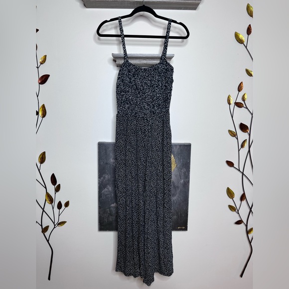 '🌼3/$30🌼Old Navy Polka Dot Printed Spaghetti Strap Romper Size Medium - Picture 1 of 16